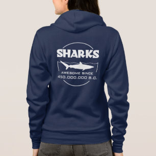Haaien Geweldige sinds 450.000.000 voor Christus. Hoodie