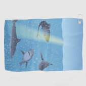Haaien Golfhanddoek (Horizontaal)