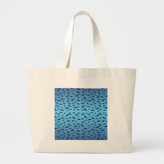 Haaien Grote Tote Bag (Voorkant)