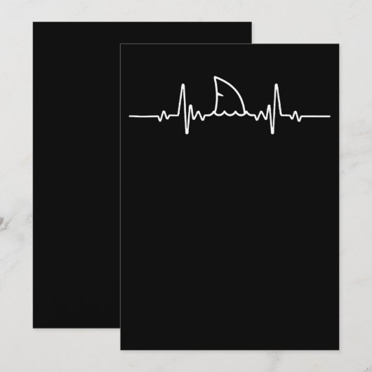 Haaien Hark Haaien Haaien Lovers in de Indische Oc Feestdagenkaart (Voorkant / Achterkant)