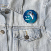 Haaien hebben een grotere Button van de Cartoon va (In situ)
