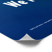 Haaien hebben een grotere Cartoon Poster nodig (Hoek)