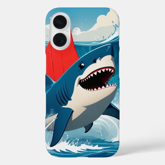 Haaien in de oceaan Case-Mate iPhone case (Achterkant)