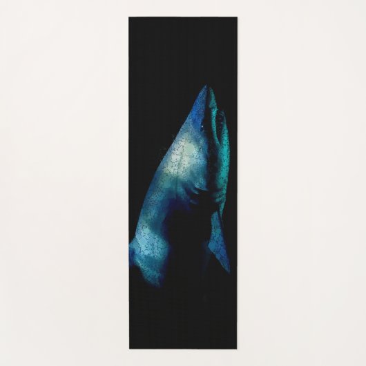 Haaien in de schaduw yogamat (Voorkant)