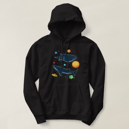 Haaien in de schimmelhok van de Galaxy Hoodie (Design voorkant)