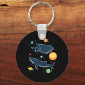 Haaien in de schimmelhok van de Galaxy Sleutelhanger (Voorkant)