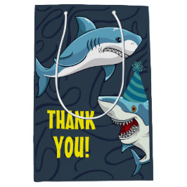 Haaien in vermomming Verjaardag kind Medium Cadeauzakje