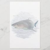Haaien in waterbenodigdheden briefpapier (Voorkant)