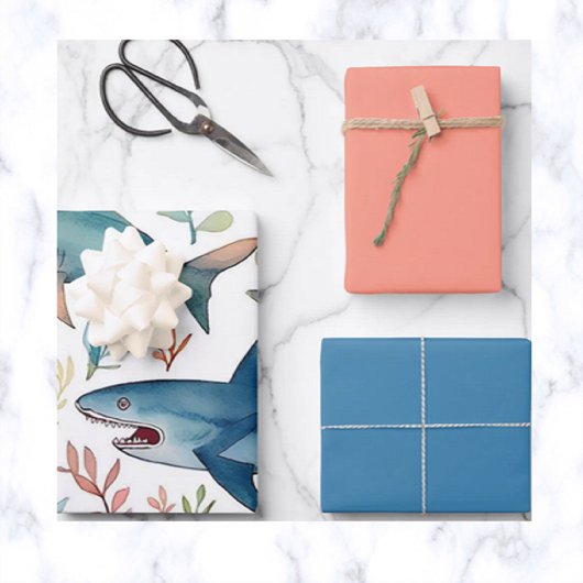 Haaien Inpakpapier Vel