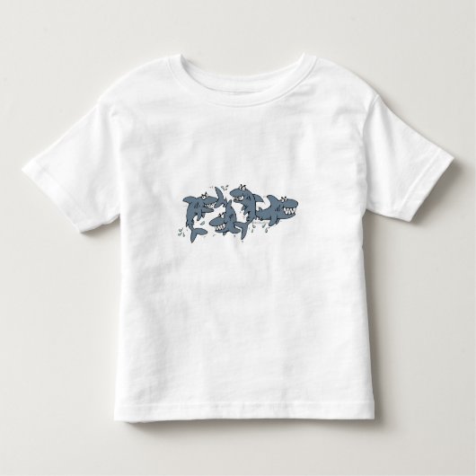 Haaien! Kinder Shirts (Voorkant)