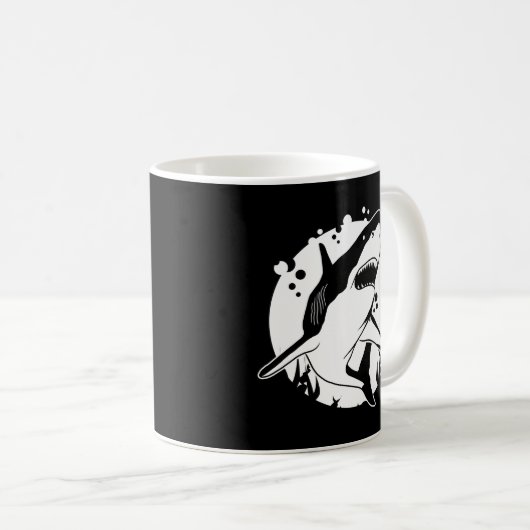 Haaien Koffiemok (Voorkant rechts)