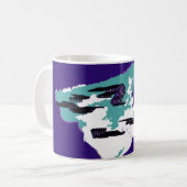 Haaien kunst koffiemok (Voorkant links)