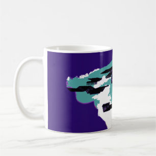 Haaien kunst  koffiemok