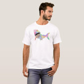 Haaien kunst T-shirt (Voorkant volledig)