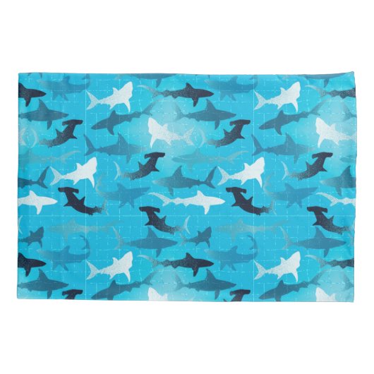 haaien! kussensloop (Achterkant)