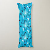 haaien! - lichaamskussen (Achterkant (Verticaal))