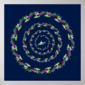 haaien mandala poster (Voorkant)