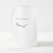 Haaien Matglas Bierpul (Voorkant links)