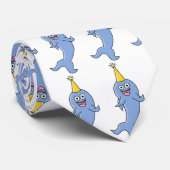 Haaien met een partijgenoot Pet. Stropdas (Opgerold)