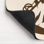 Haaien met een wrijvingslaserstraal muismat (Hoek)