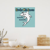 Haaien met lasers poster (Keuken)