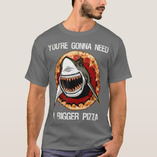 Haaien met Pizza Teeth T-Shirt