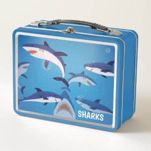Haaien Metalen Lunchbox