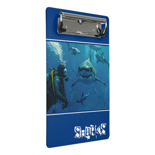 Haaien Mini Klembord (Schuin)