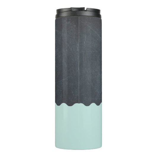 Haaien Navy Blue onder water Thermosbeker (Achterkant)