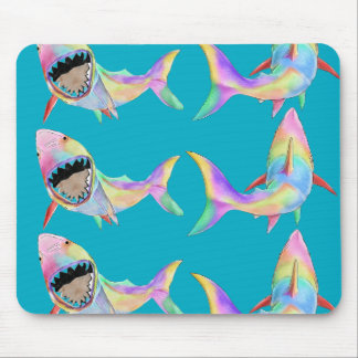 Haaien oceaan kunst muismat