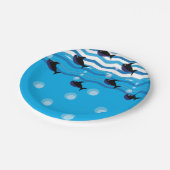Haaien Ocean Blue Onderwater Papieren Bordje (Gekanteld)