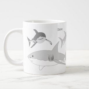 Haaien - Ocean Life Squad® Grote Koffiekop