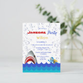 Haaien op uitnodiging van de derde verjaardag van  (Staand voorkant)