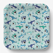 Haaien Papieren Bordje (Voorkant)