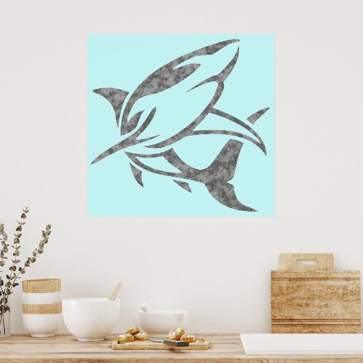 Haaien Poster (Keuken)