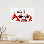 Haaien Poster (Keuken)