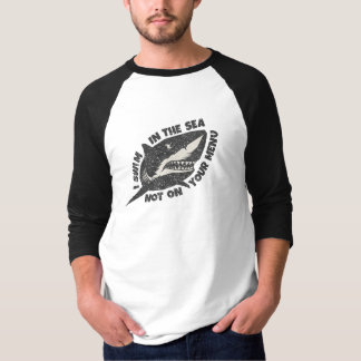 Haaien Redden - Ik Zwem in de Zee Niet op Jouw Men T-shirt