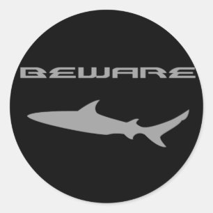 Haaien Ronde Sticker