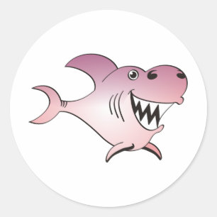 Haaien Ronde Sticker