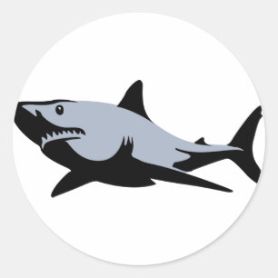 Haaien Ronde Sticker