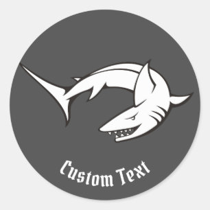 Haaien Ronde Sticker