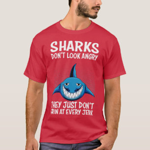 Haaien rooien gewoon niet bij elke eikel met haaie t-shirt