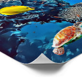 Haaien, schildpadden en vissen in het leven van Ze Poster (Hoek)