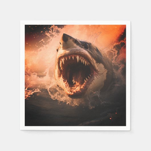 Haaien Servet (Voorkant)