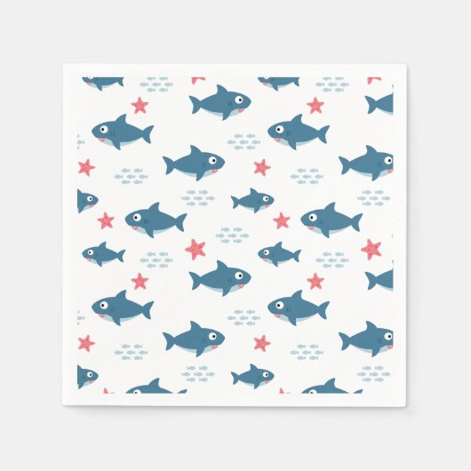 Haaien Servet (Voorkant)