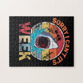 Haaien Sorry dat ik zijn weke, grappige Mannen met Legpuzzel (Horizontaal)