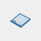 Haaien Stamicoon 1 Post-it® Notes (Schuin)