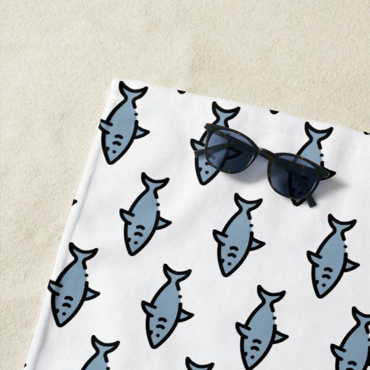 Haaien Strandlaken (In situ)