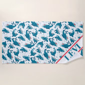 Haaien Strandlaken (Voorkant)