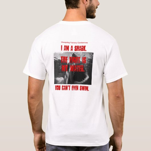 Haaien T-shirt (Achterkant)